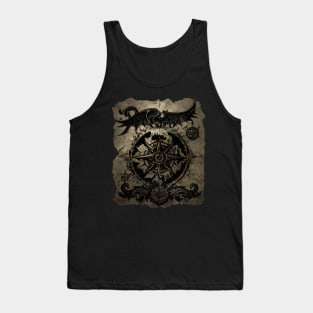 Blackbeard's Dragon Treasure Scroll Tank Top